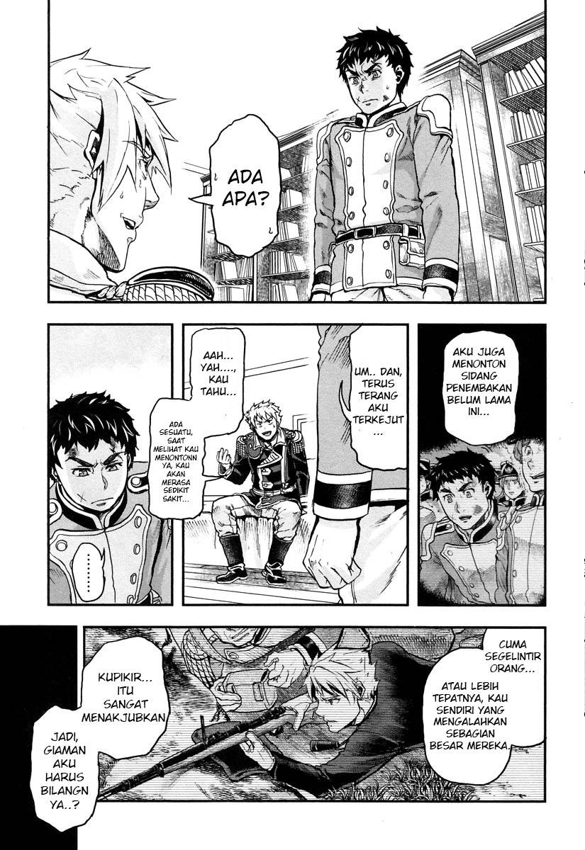 Halaman 31 dari Gunka no Baltzar Chapter 6