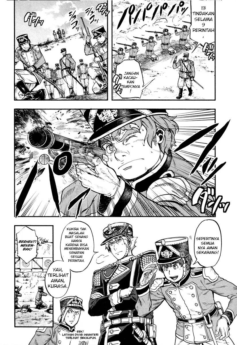 Halaman 36 dari Gunka no Baltzar Chapter 6