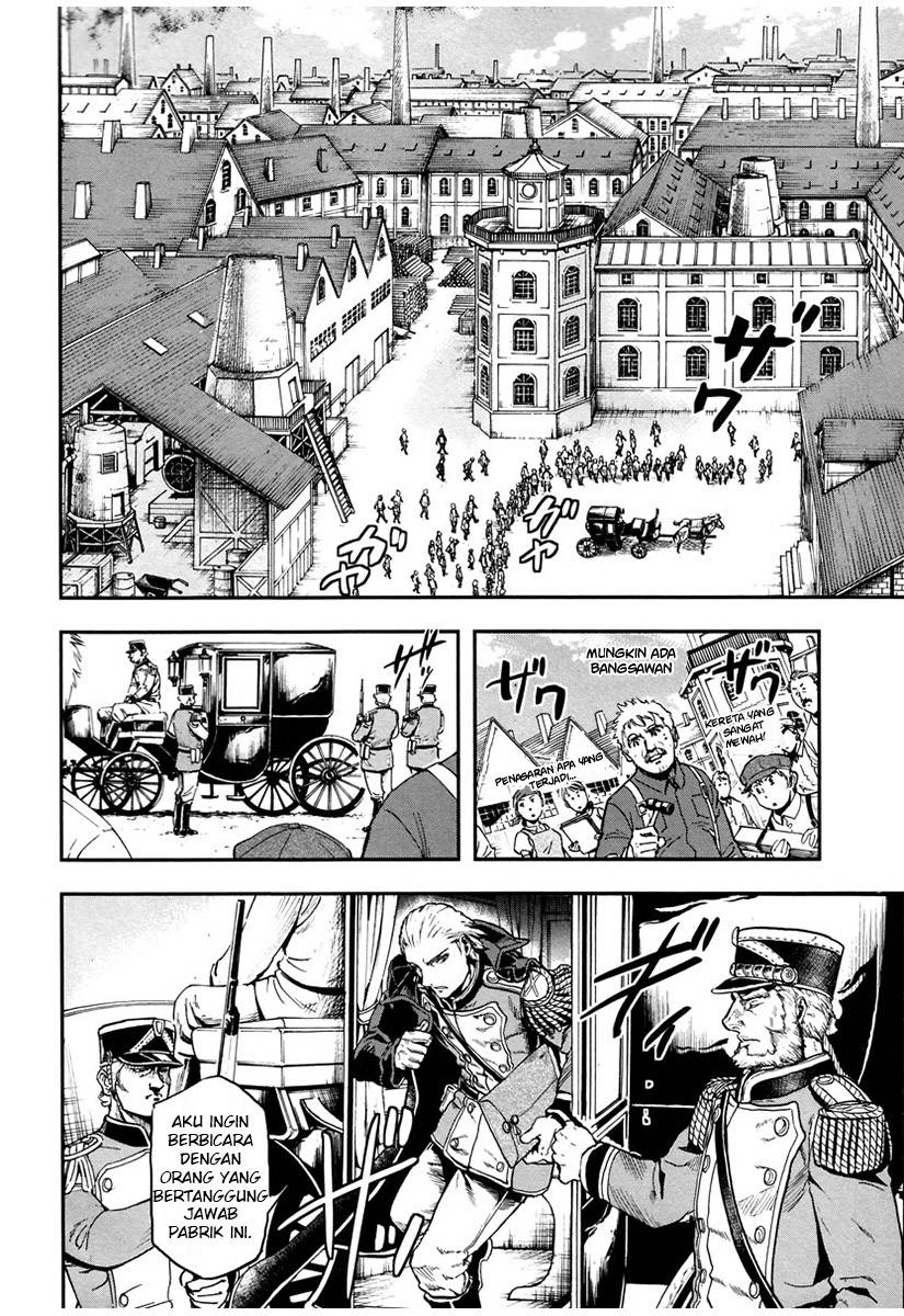Halaman 38 dari Gunka no Baltzar Chapter 6