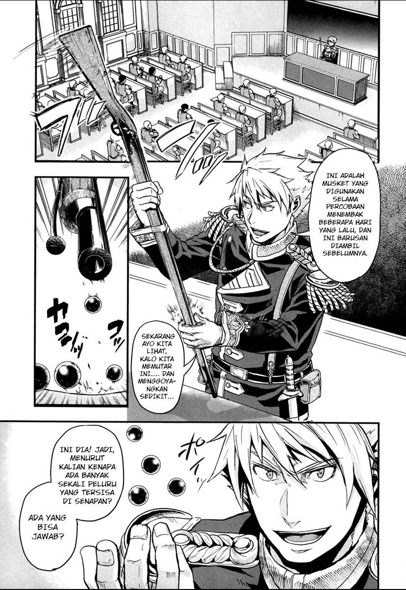 Halaman 9 dari Gunka no Baltzar Chapter 6