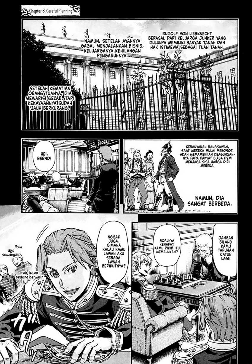 Halaman 2 dari Gunka no Baltzar Chapter 8