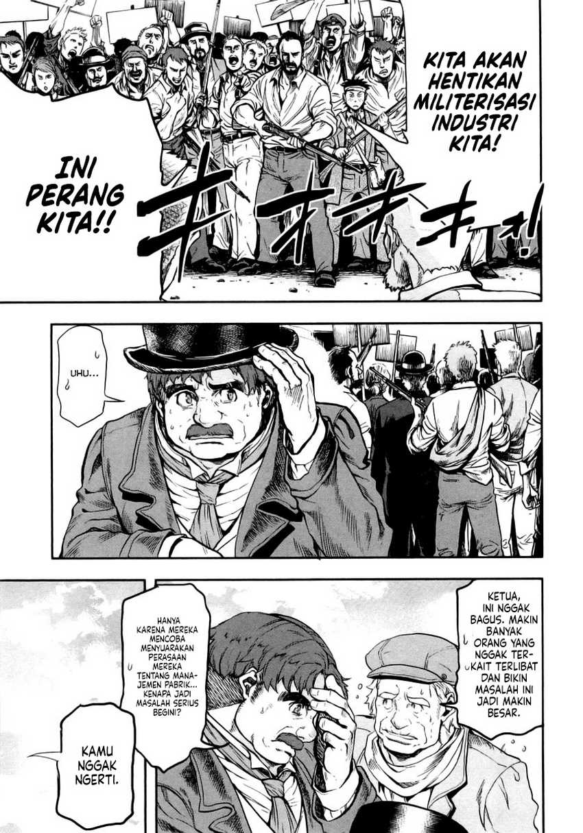 Halaman 10 dari Gunka no Baltzar Chapter 9