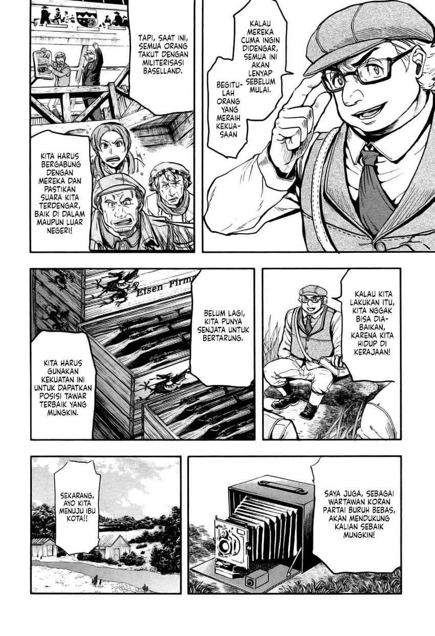 Halaman 11 dari Gunka no Baltzar Chapter 9