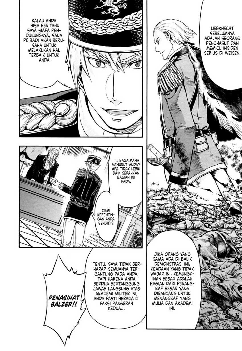 Halaman 15 dari Gunka no Baltzar Chapter 9