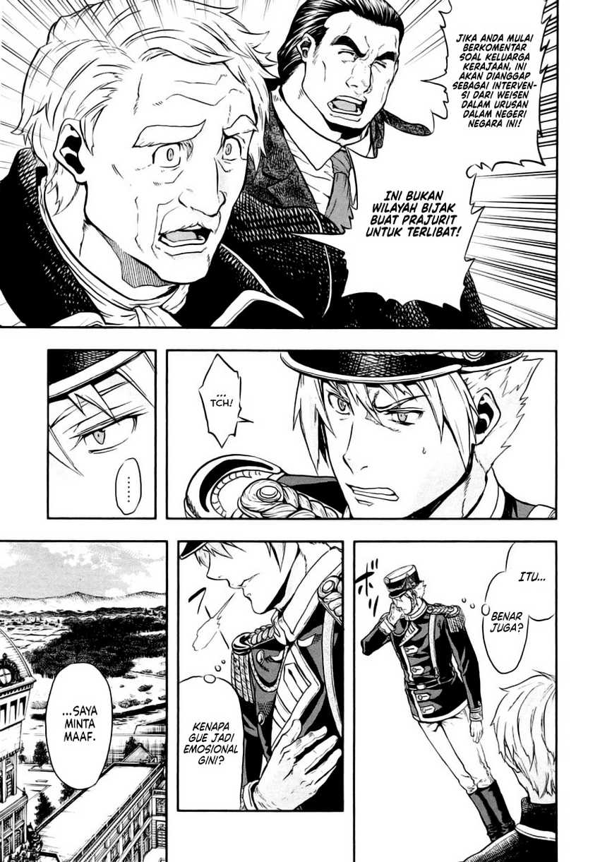 Halaman 16 dari Gunka no Baltzar Chapter 9