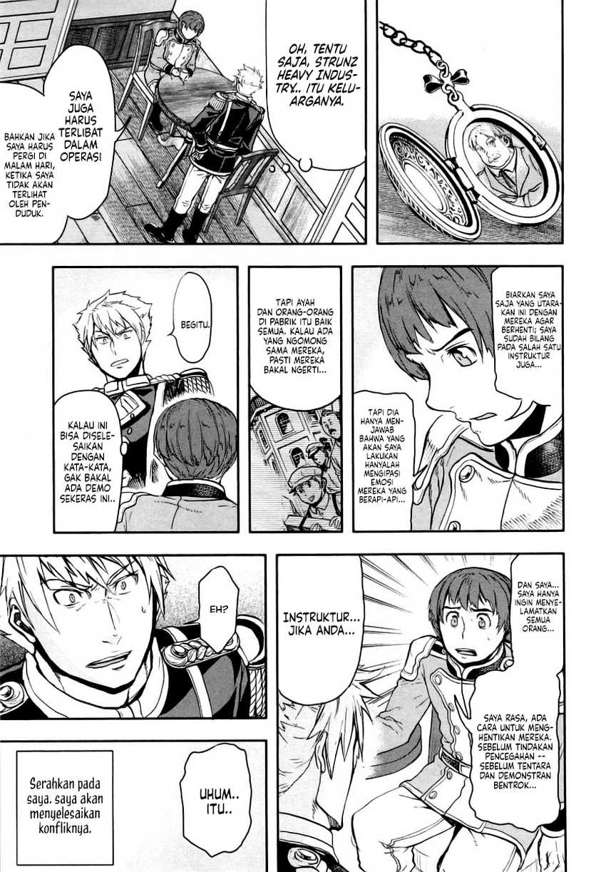 Halaman 18 dari Gunka no Baltzar Chapter 9