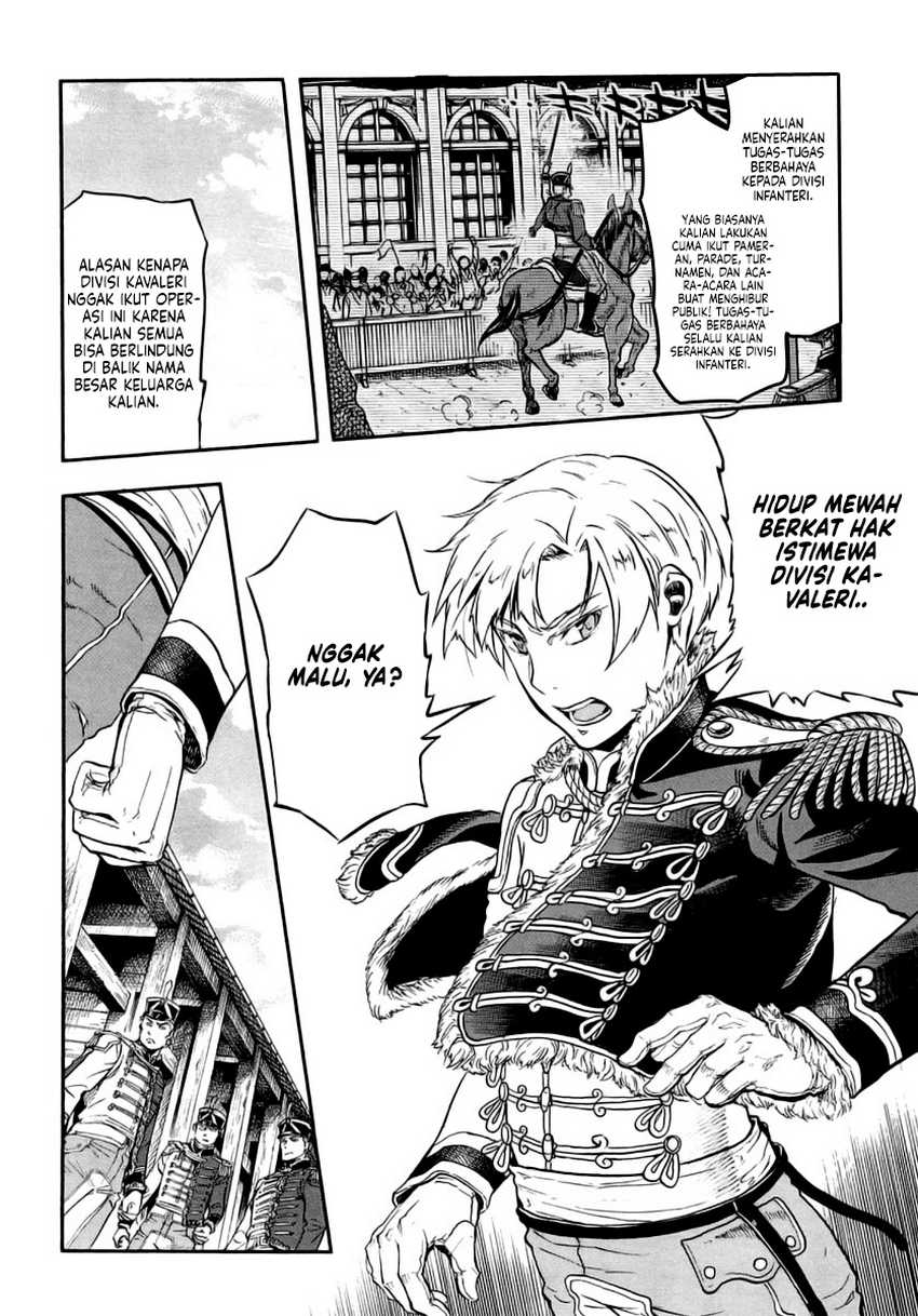 Halaman 23 dari Gunka no Baltzar Chapter 9