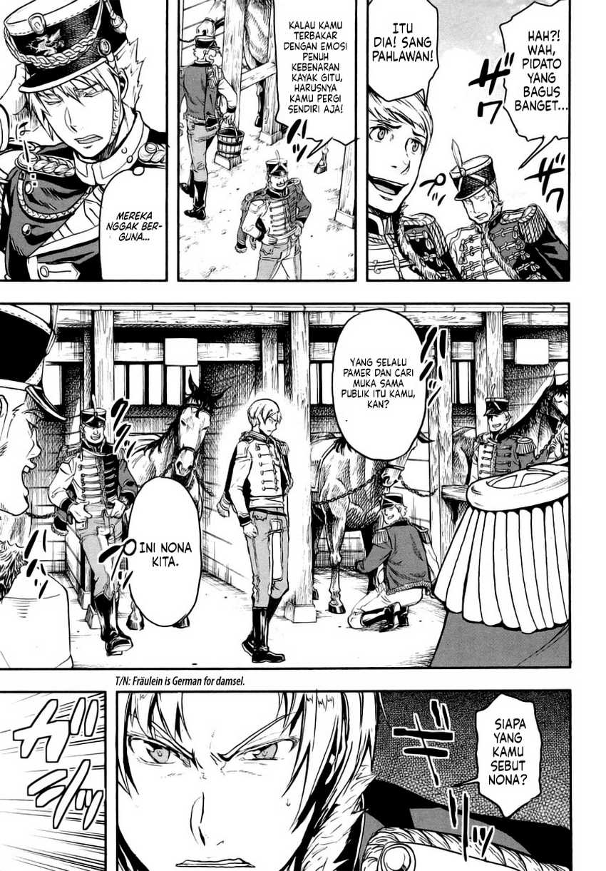Halaman 24 dari Gunka no Baltzar Chapter 9