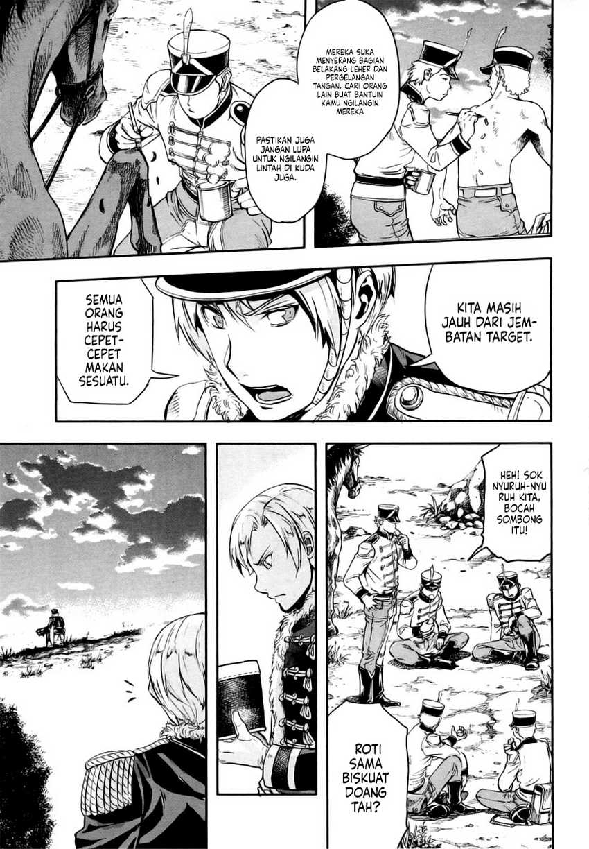Halaman 32 dari Gunka no Baltzar Chapter 9