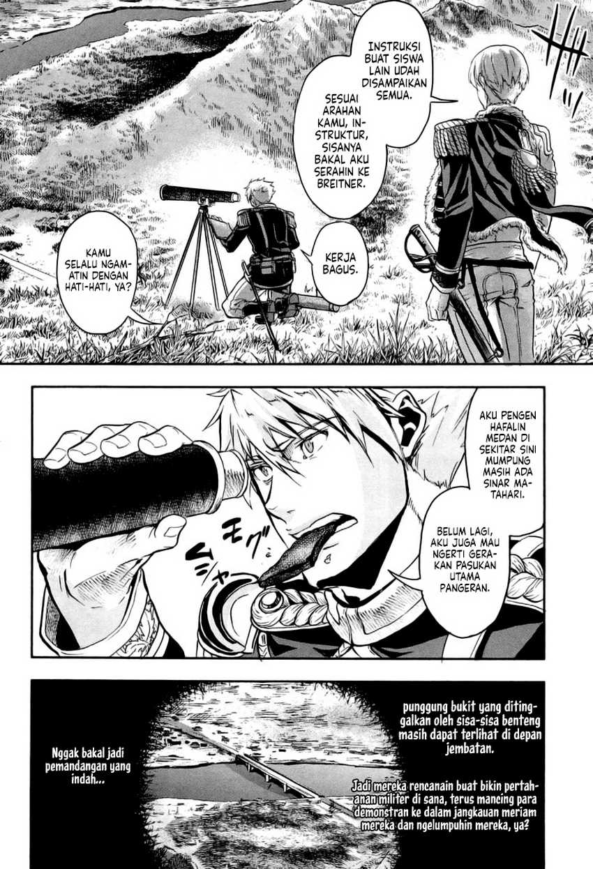 Halaman 33 dari Gunka no Baltzar Chapter 9