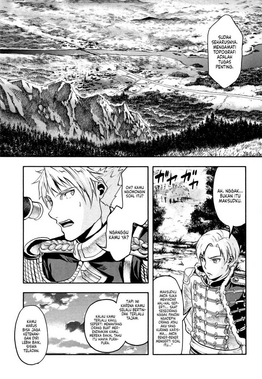 Halaman 34 dari Gunka no Baltzar Chapter 9