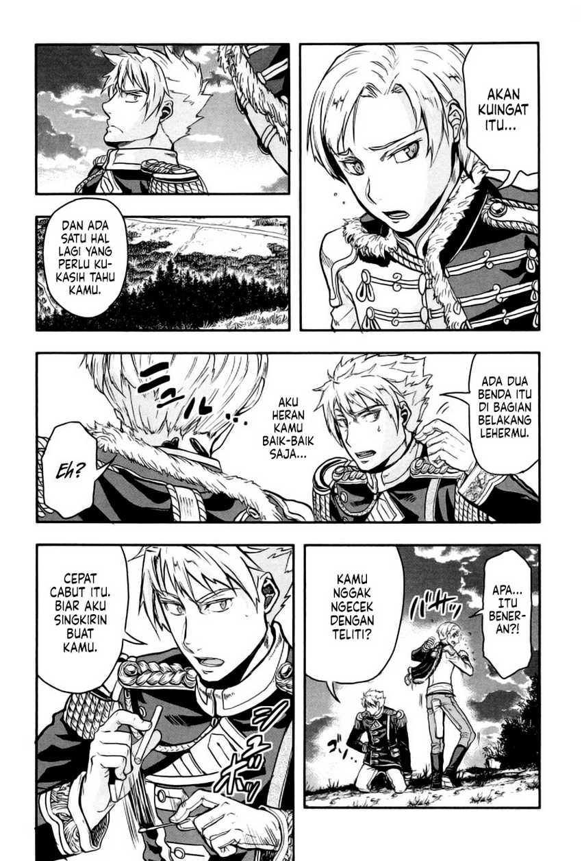 Halaman 35 dari Gunka no Baltzar Chapter 9