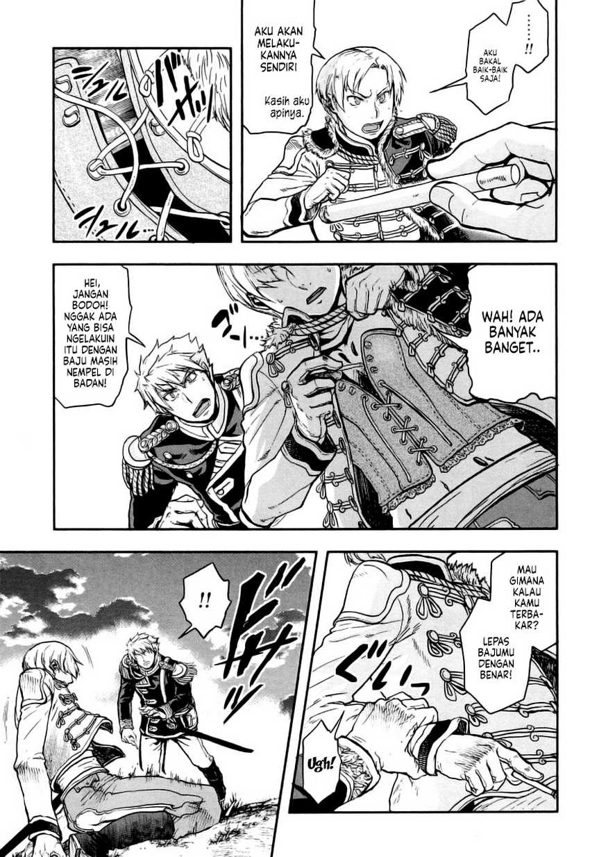 Halaman 36 dari Gunka no Baltzar Chapter 9