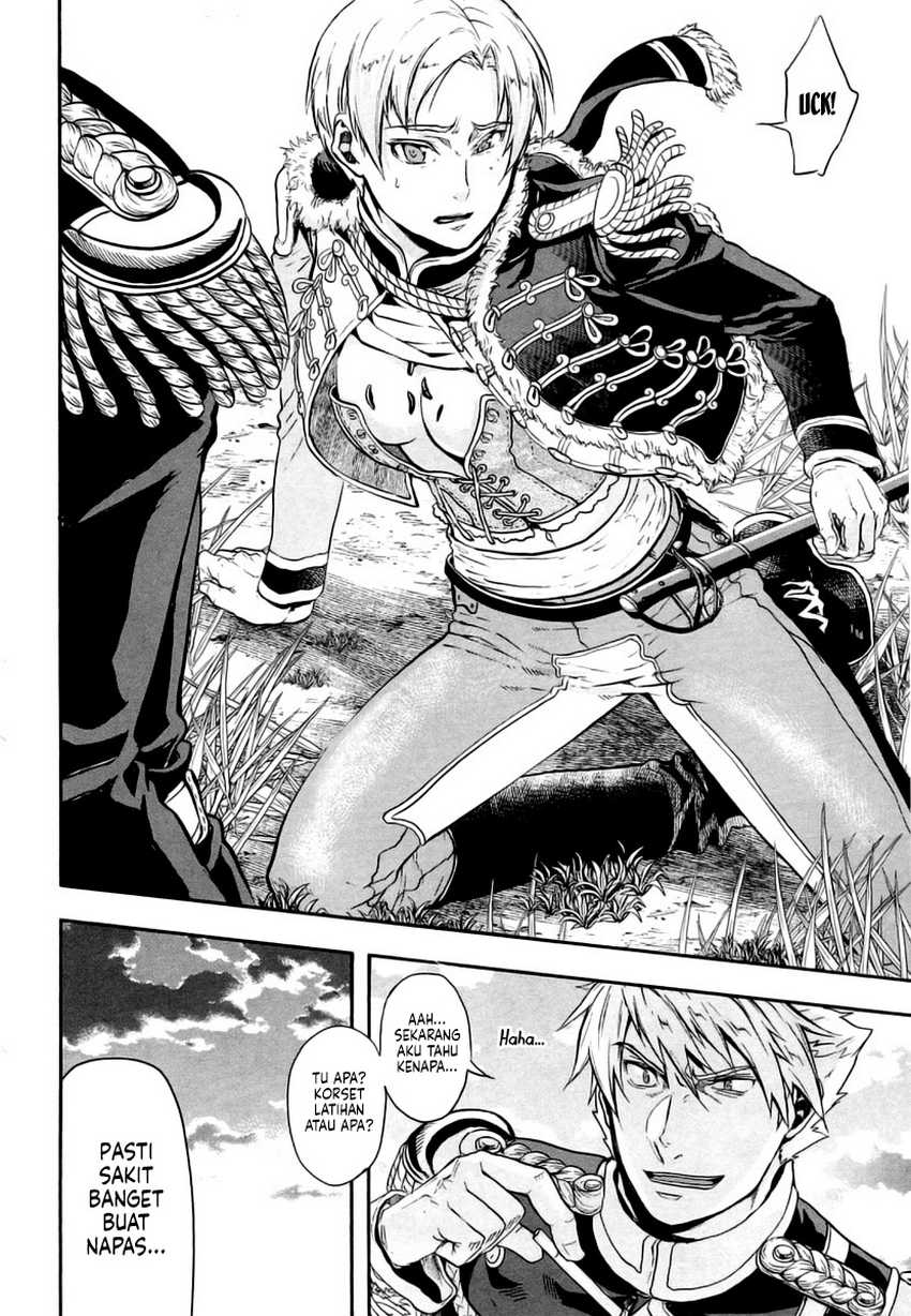 Halaman 37 dari Gunka no Baltzar Chapter 9