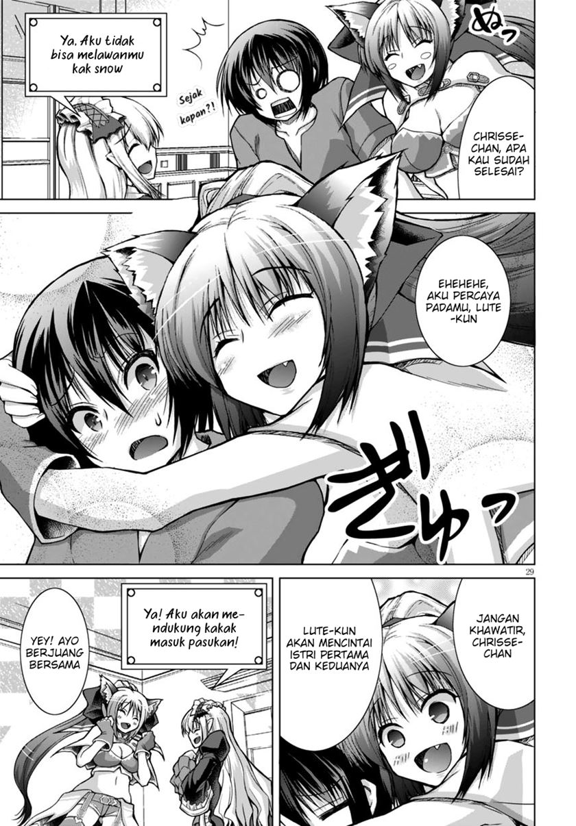 Gunota ga Mahou Sekai ni Tensei Shitara, Gendai Heiki de Guntai Harem o Tsukucchaimashita!? chapter 26 halaman 32