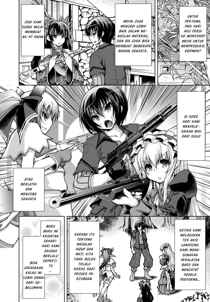 Gunota ga Mahou Sekai ni Tensei Shitara, Gendai Heiki de Guntai Harem o Tsukucchaimashita!? chapter 27 halaman 22