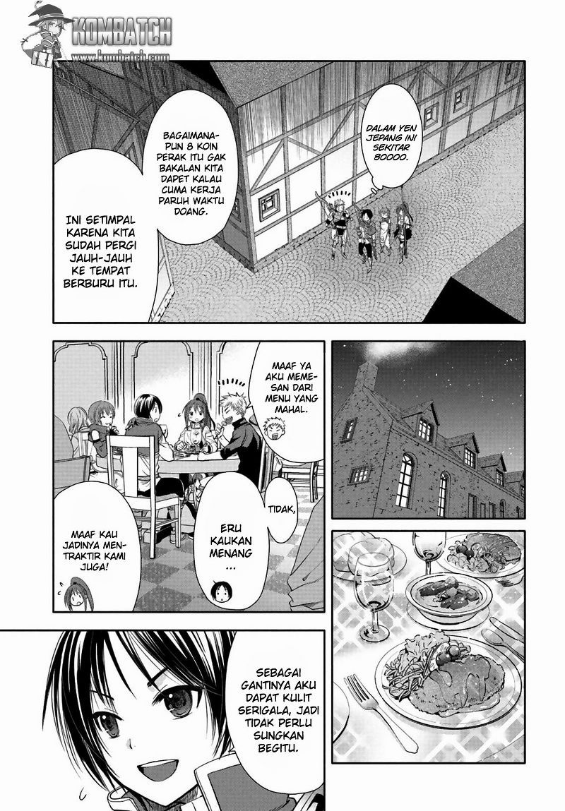 Halaman 36 dari Hachinan tte, Sore wa Nai Deshou! Chapter 1
