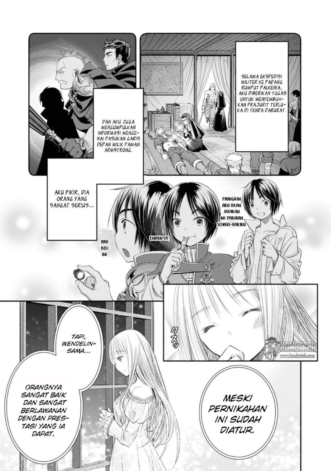 Halaman 32 dari Hachinan tte, Sore wa Nai Deshou! Chapter 18