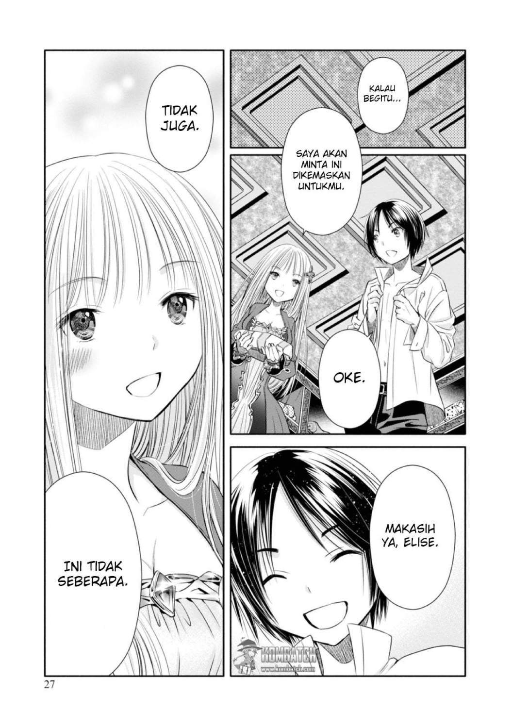 Halaman 5 dari Hachinan tte, Sore wa Nai Deshou! Chapter 18