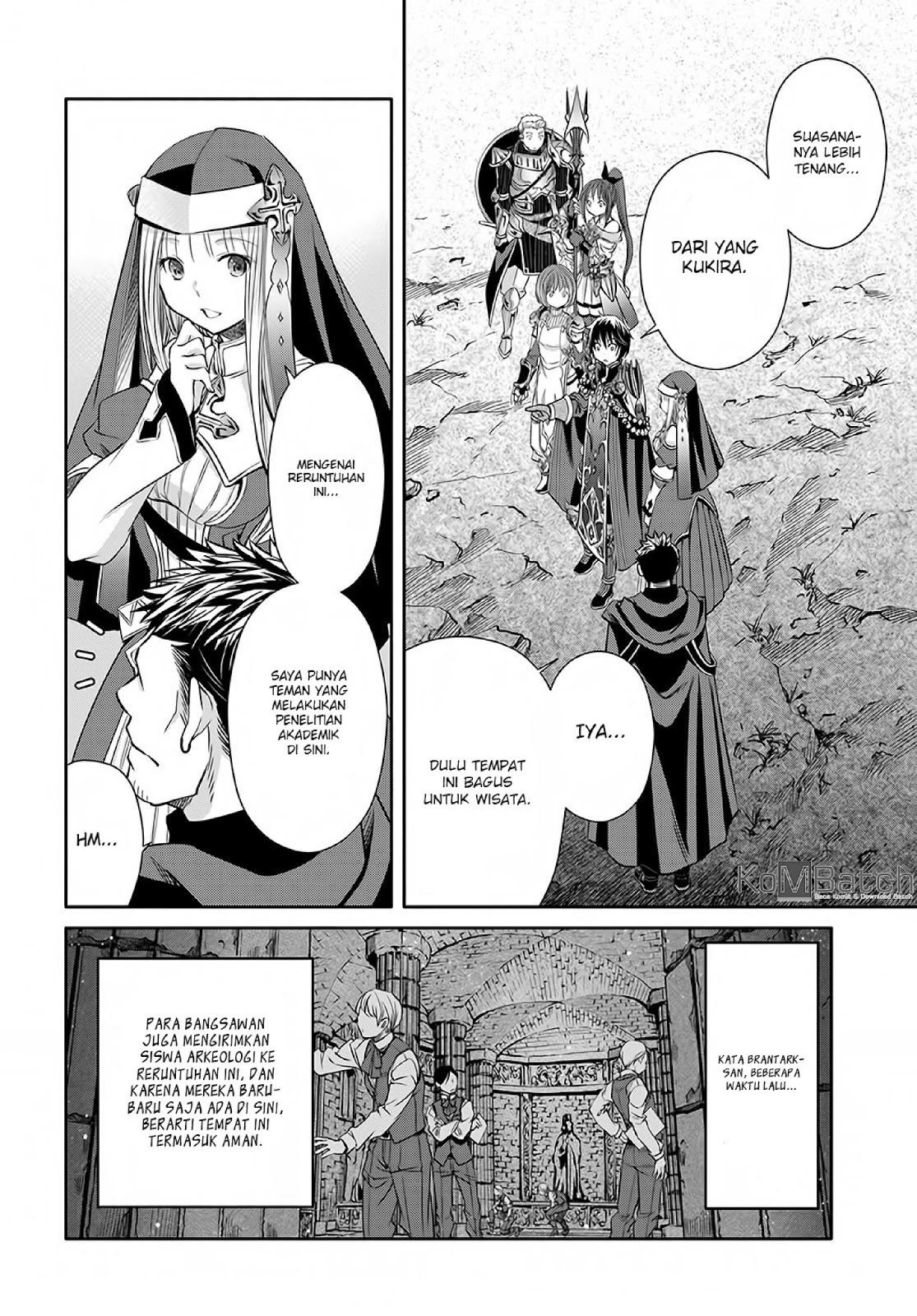 Halaman 4 dari Hachinan tte, Sore wa Nai Deshou! Chapter 27
