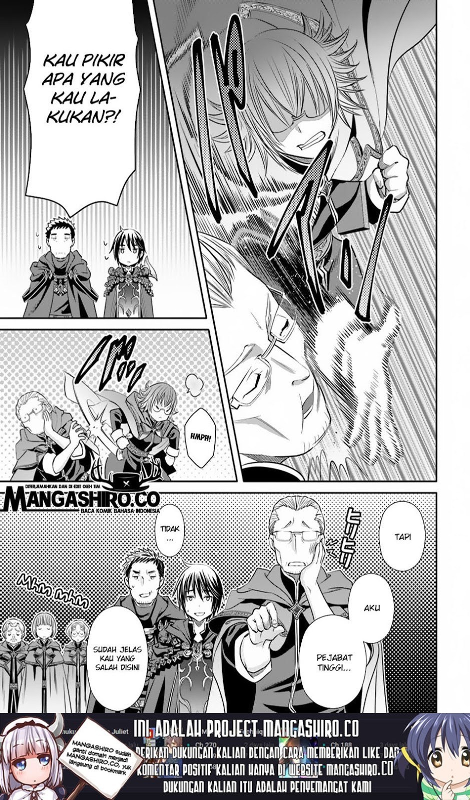Halaman 21 dari Hachinan tte, Sore wa Nai Deshou! Chapter 39