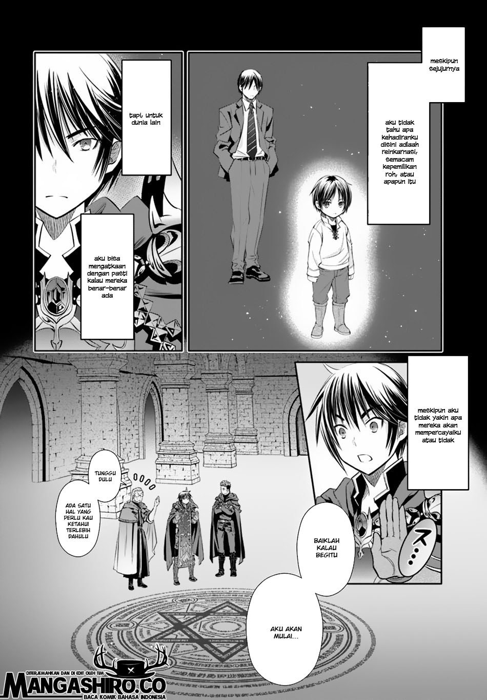 Halaman 24 dari Hachinan tte, Sore wa Nai Deshou! Chapter 39
