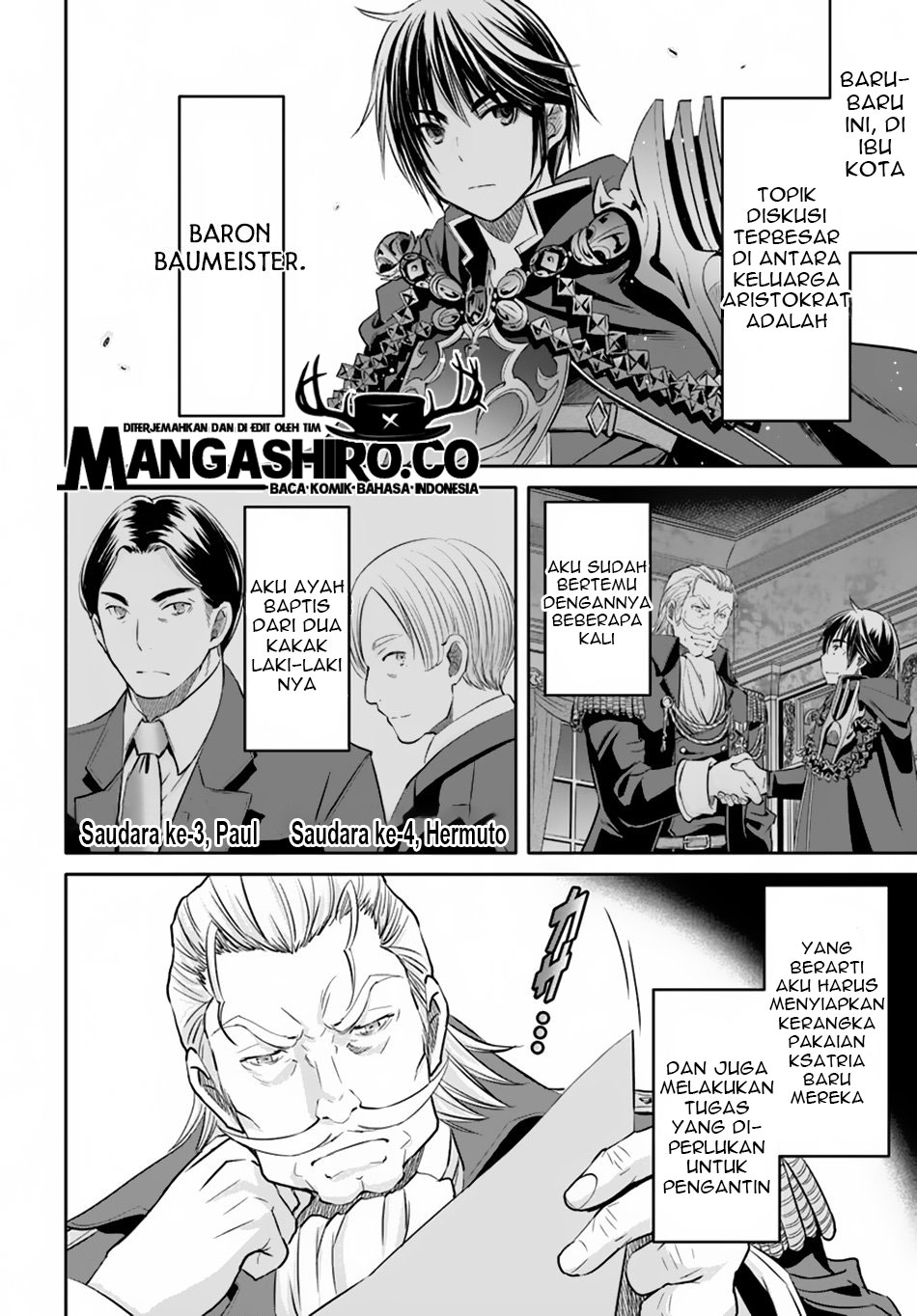 Halaman 4 dari Hachinan tte, Sore wa Nai Deshou! Chapter 42