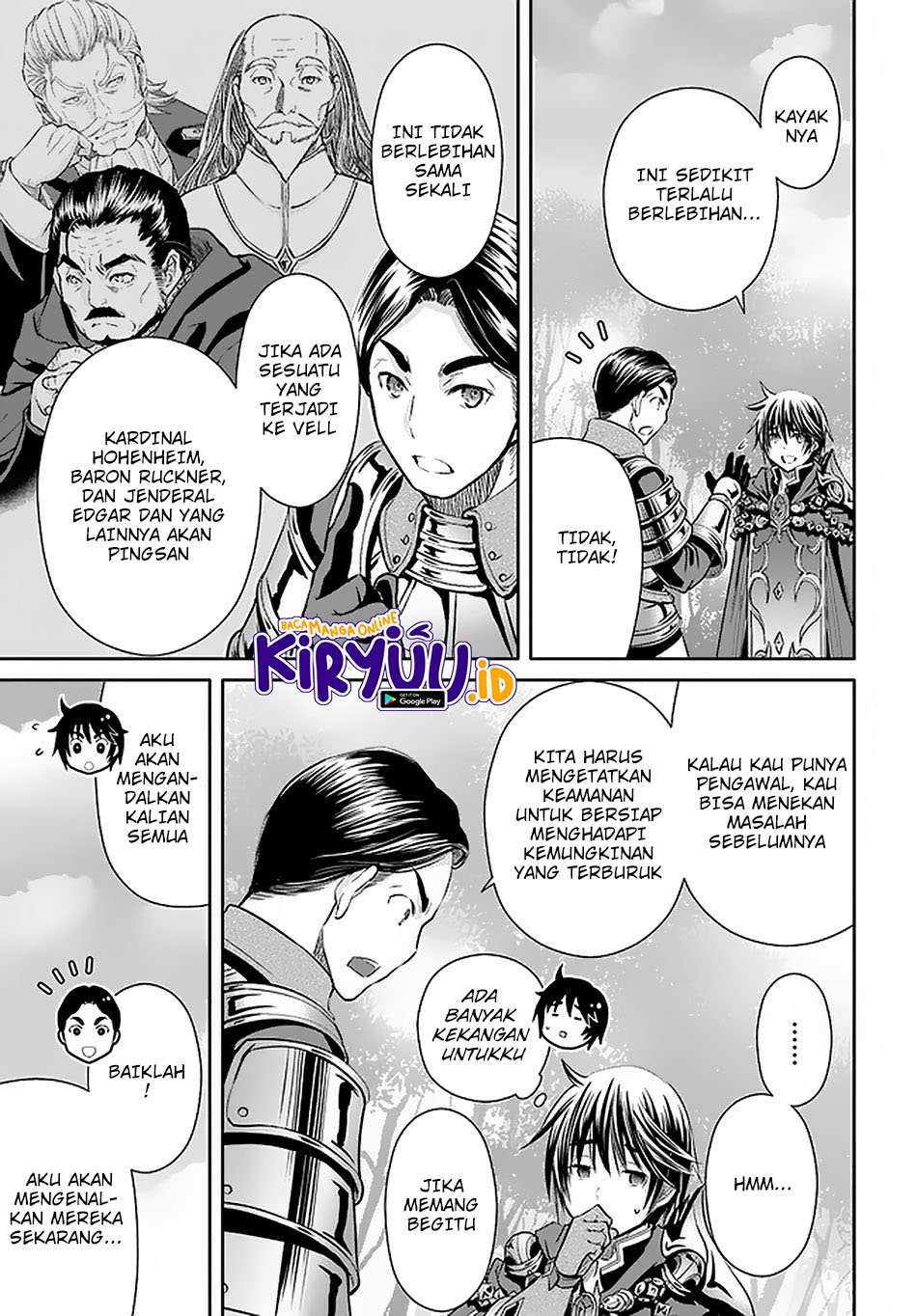 Halaman 18 dari Hachinan tte, Sore wa Nai Deshou! Chapter 56