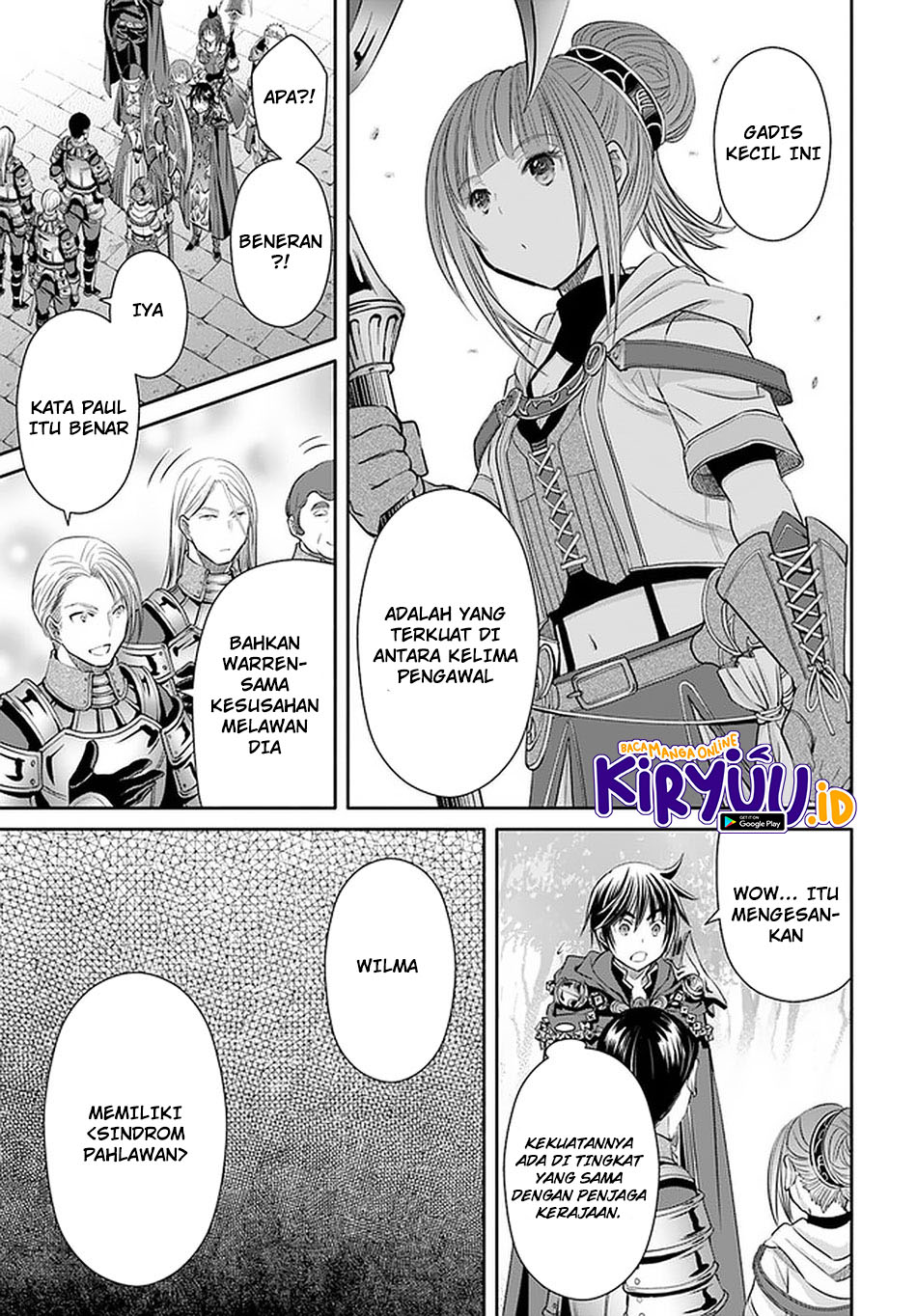 Halaman 7 dari Hachinan tte, Sore wa Nai Deshou! Chapter 57