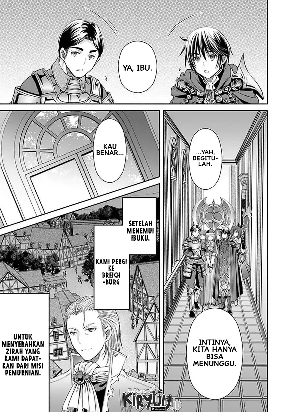 Halaman 8 dari Hachinan tte, Sore wa Nai Deshou! Chapter 59