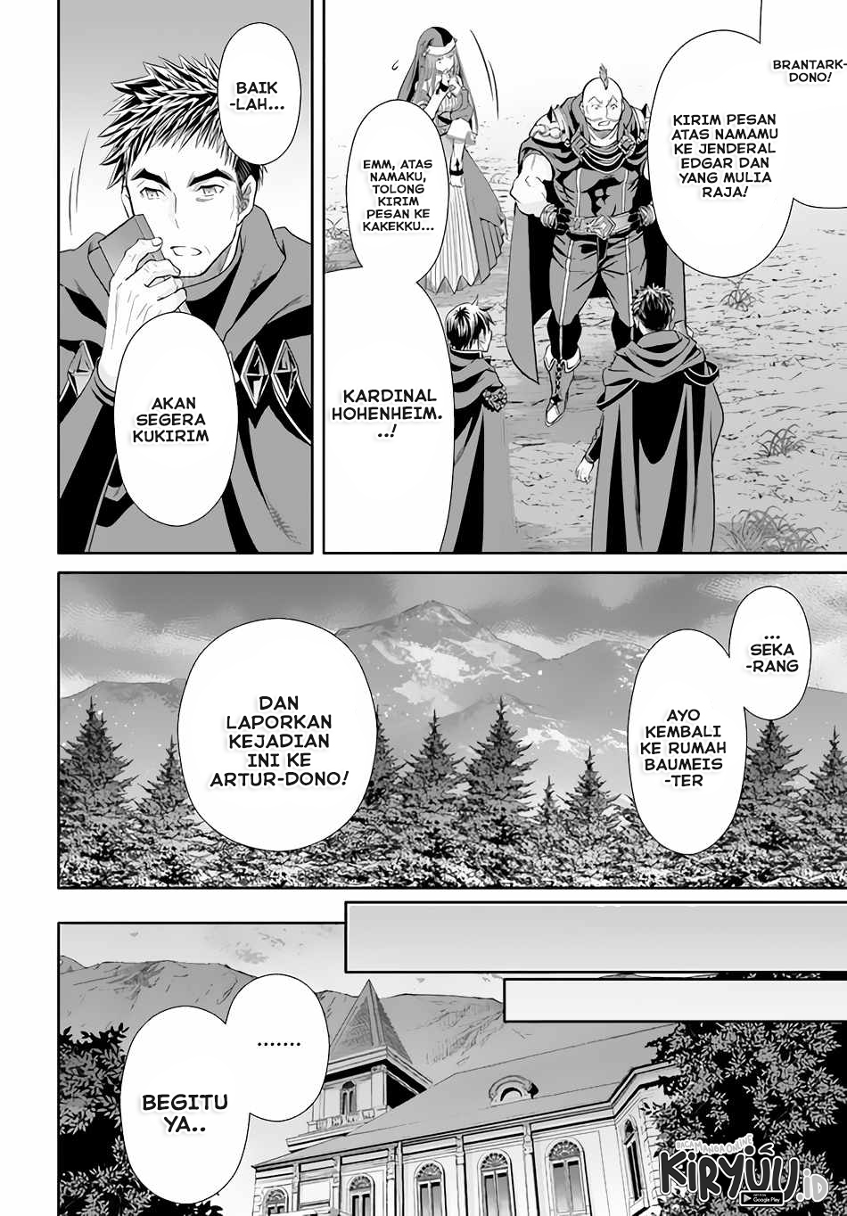 Halaman 5 dari Hachinan tte, Sore wa Nai Deshou! Chapter 69