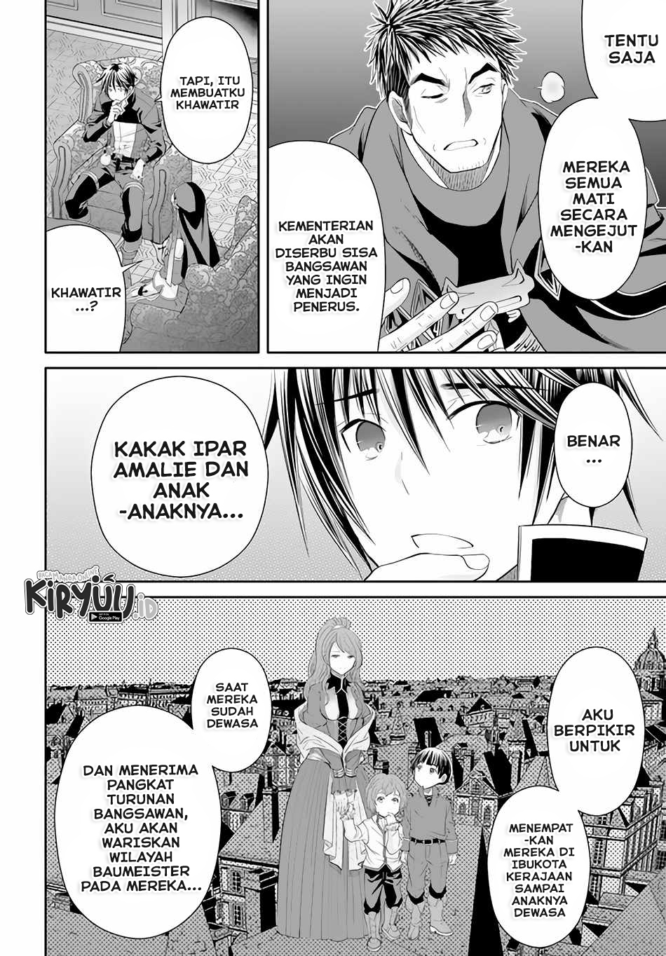 Halaman 9 dari Hachinan tte, Sore wa Nai Deshou! Chapter 70