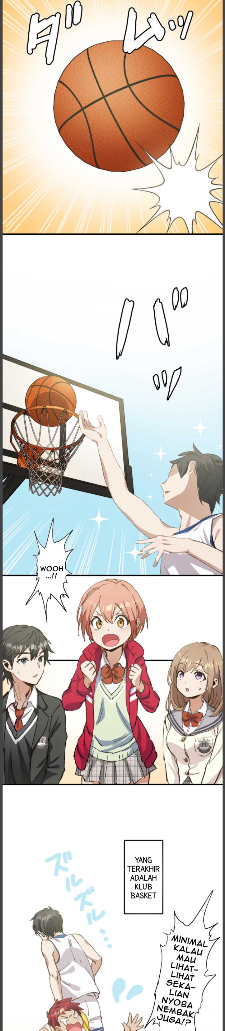 Halaman 25 dari Haibara-kun no Tsuyokute Seishun New Game Chapter 3