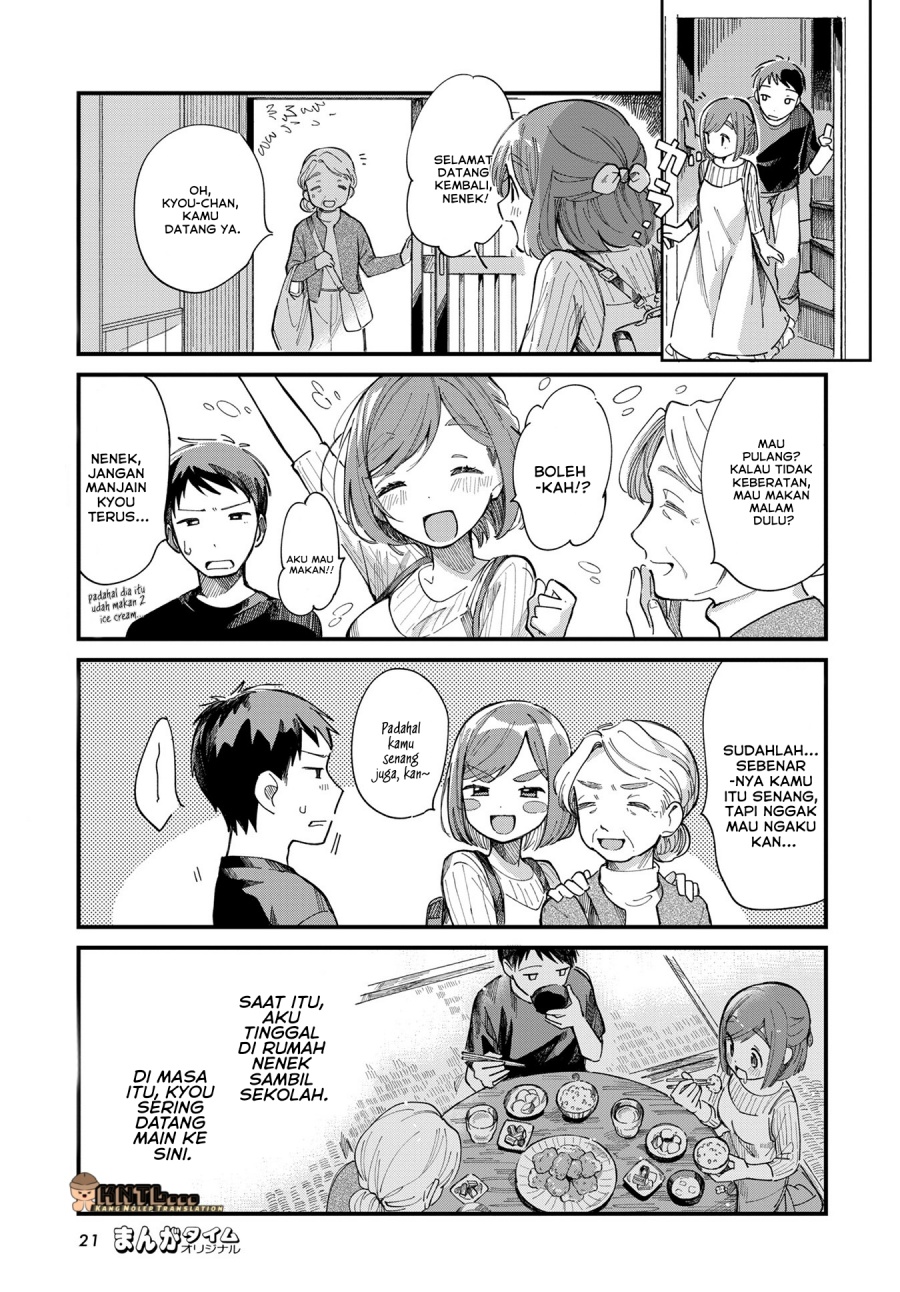 Halaman 4 dari Harapeko Oyako to Motokare Yanushi Chapter 14