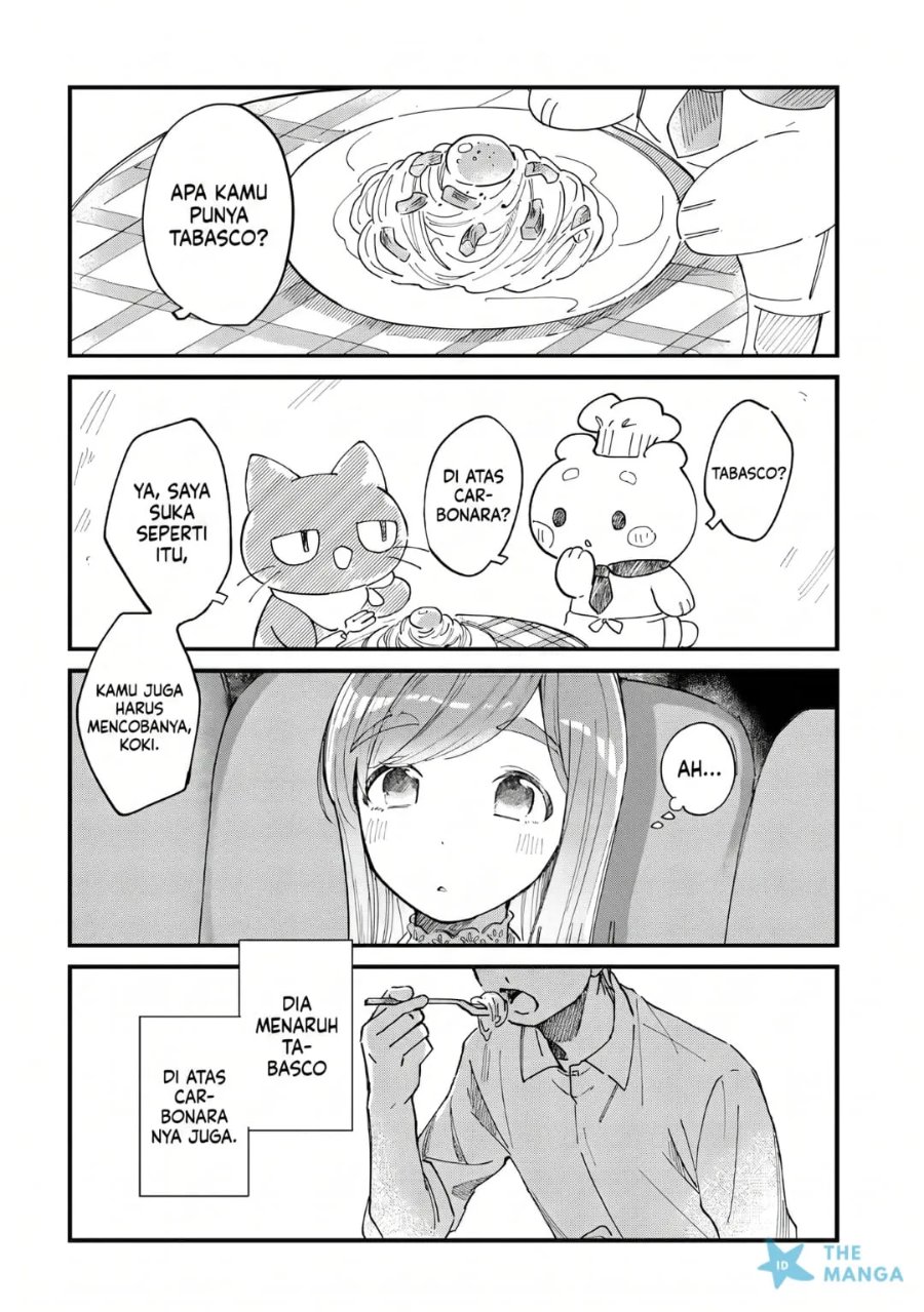 Halaman 7 dari Harapeko Oyako to Motokare Yanushi Chapter 18