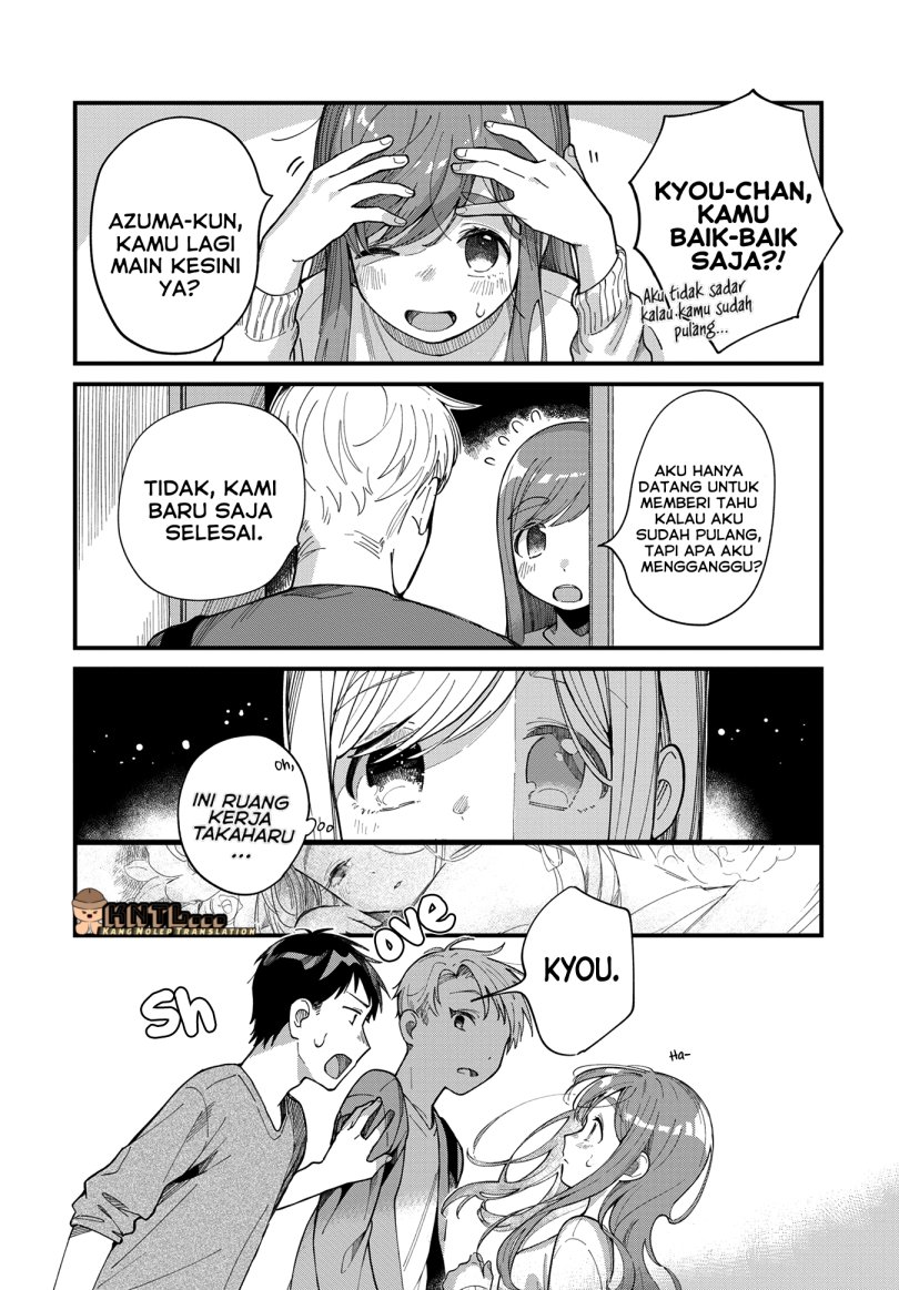 Halaman 9 dari Harapeko Oyako to Motokare Yanushi Chapter 9