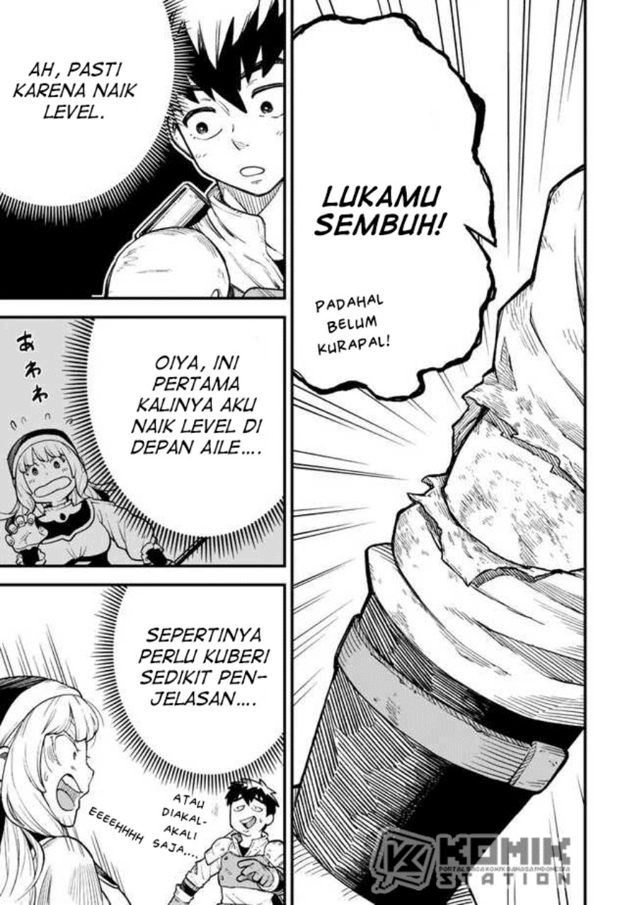 Halaman 14 dari Hazure Skill "Level Up" no Sei de Party wo Tsuihousareta Shounen wa, Level wo Agete Butsuri de Naguru Chapter 2