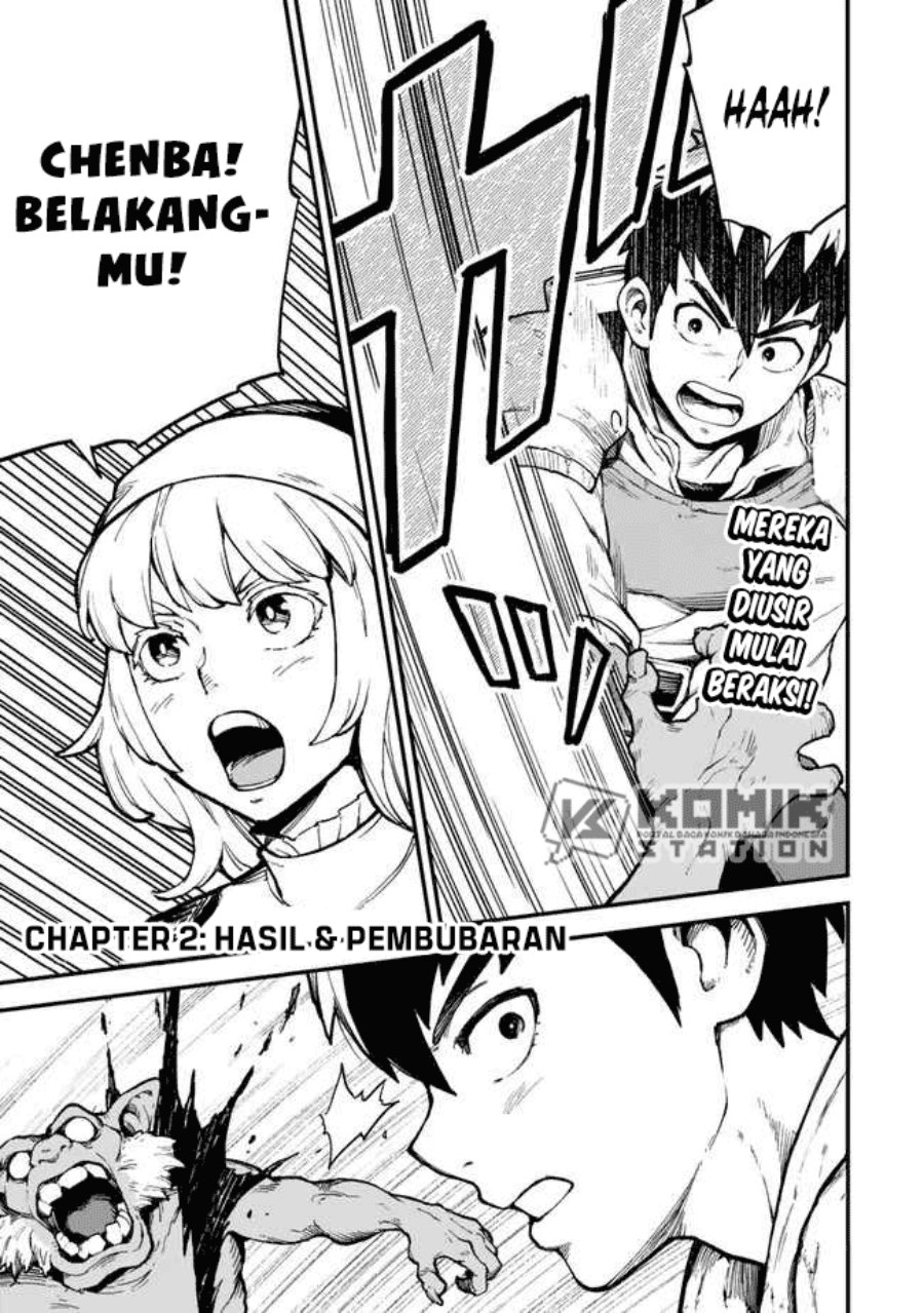 Halaman 2 dari Hazure Skill "Level Up" no Sei de Party wo Tsuihousareta Shounen wa, Level wo Agete Butsuri de Naguru Chapter 2