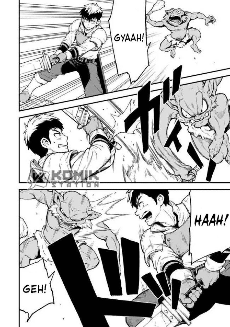 Halaman 3 dari Hazure Skill "Level Up" no Sei de Party wo Tsuihousareta Shounen wa, Level wo Agete Butsuri de Naguru Chapter 2