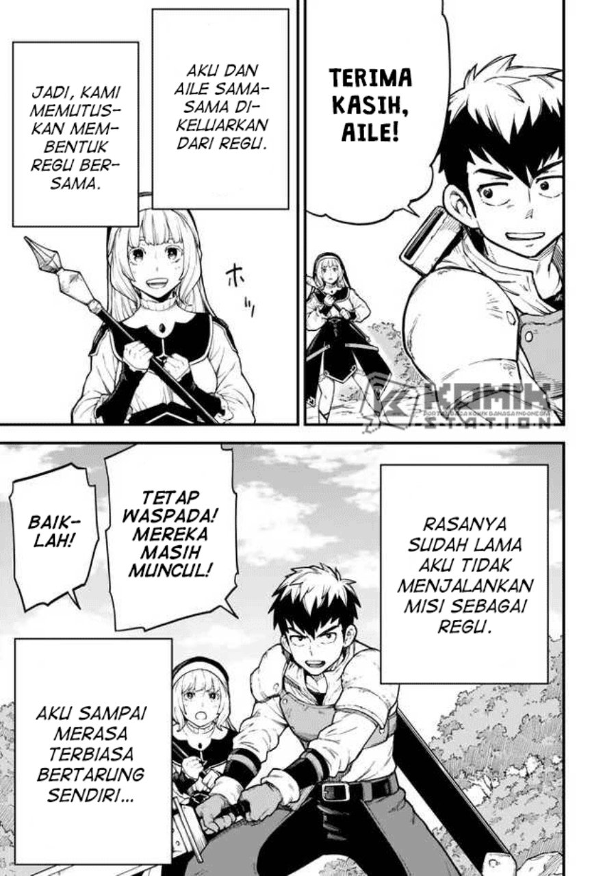 Halaman 4 dari Hazure Skill "Level Up" no Sei de Party wo Tsuihousareta Shounen wa, Level wo Agete Butsuri de Naguru Chapter 2