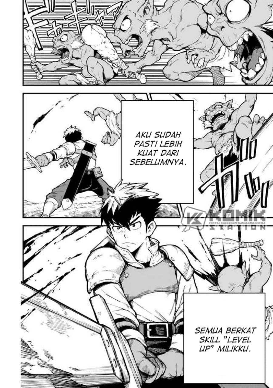 Halaman 5 dari Hazure Skill "Level Up" no Sei de Party wo Tsuihousareta Shounen wa, Level wo Agete Butsuri de Naguru Chapter 2