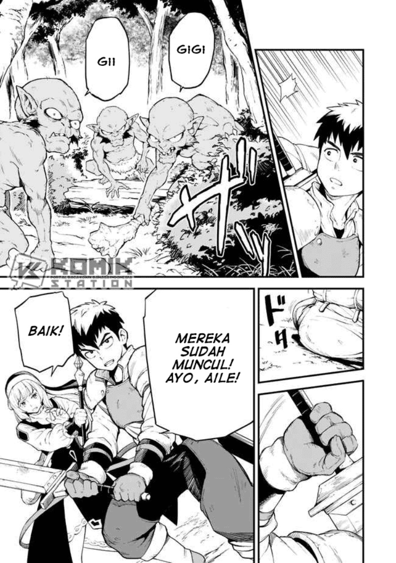Halaman 12 dari Hazure Skill "Level Up" no Sei de Party wo Tsuihousareta Shounen wa, Level wo Agete Butsuri de Naguru Chapter 3