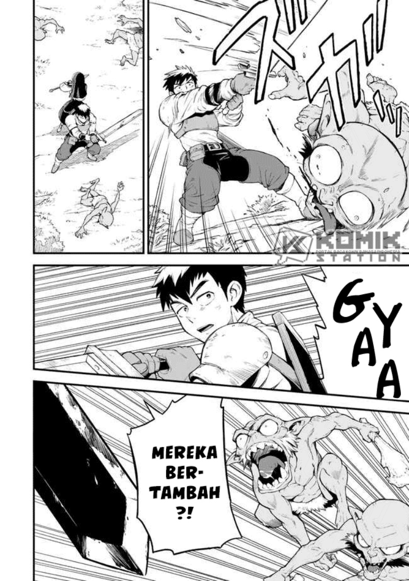 Halaman 13 dari Hazure Skill "Level Up" no Sei de Party wo Tsuihousareta Shounen wa, Level wo Agete Butsuri de Naguru Chapter 3