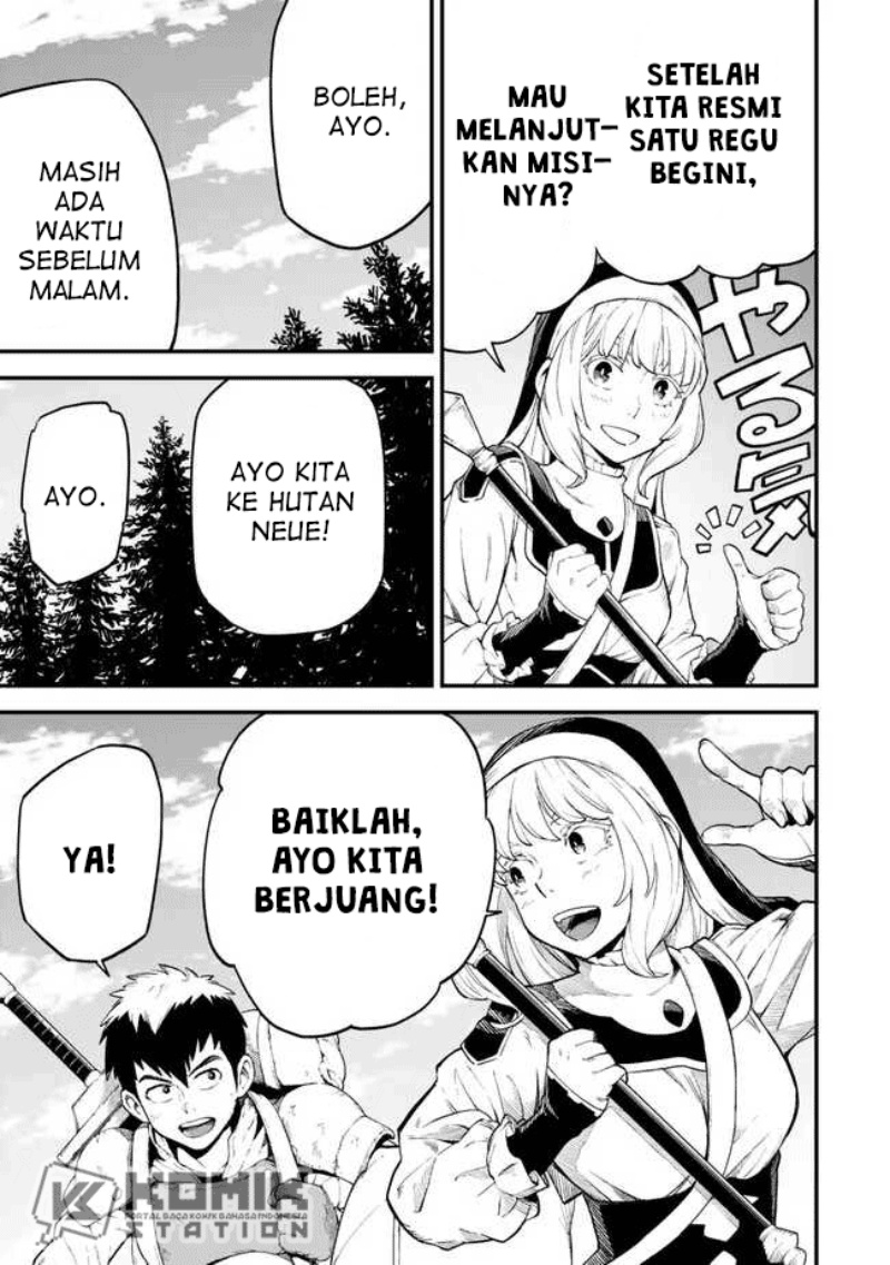 Halaman 24 dari Hazure Skill "Level Up" no Sei de Party wo Tsuihousareta Shounen wa, Level wo Agete Butsuri de Naguru Chapter 3