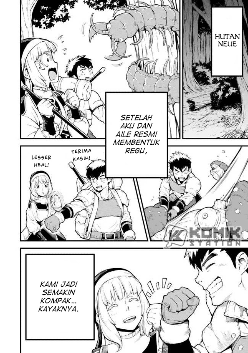 Halaman 25 dari Hazure Skill "Level Up" no Sei de Party wo Tsuihousareta Shounen wa, Level wo Agete Butsuri de Naguru Chapter 3