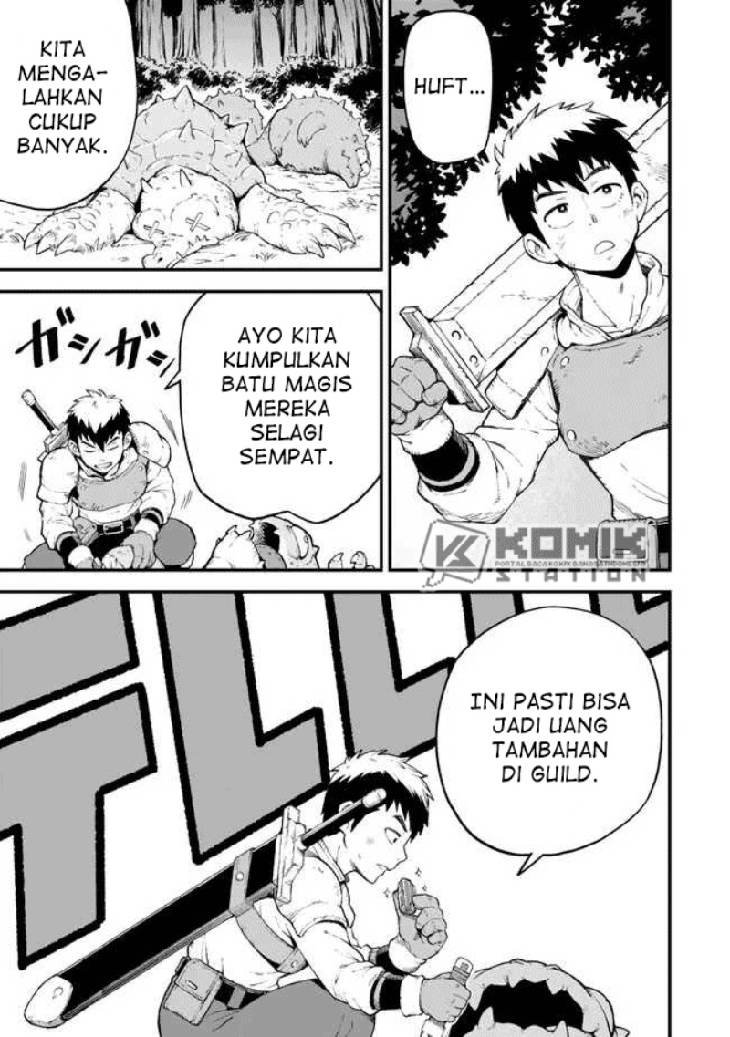 Halaman 26 dari Hazure Skill "Level Up" no Sei de Party wo Tsuihousareta Shounen wa, Level wo Agete Butsuri de Naguru Chapter 3