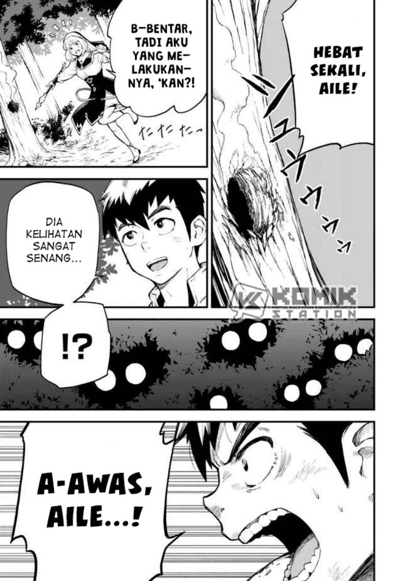 Halaman 34 dari Hazure Skill "Level Up" no Sei de Party wo Tsuihousareta Shounen wa, Level wo Agete Butsuri de Naguru Chapter 3