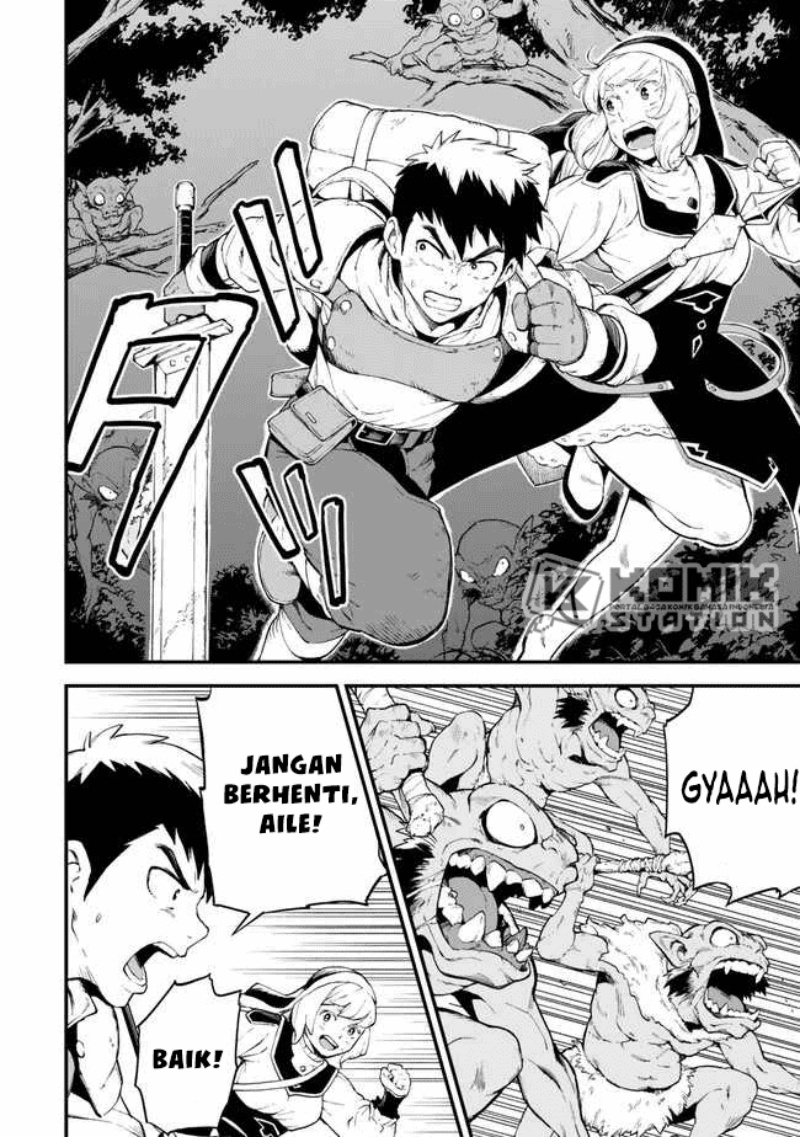Halaman 36 dari Hazure Skill "Level Up" no Sei de Party wo Tsuihousareta Shounen wa, Level wo Agete Butsuri de Naguru Chapter 3