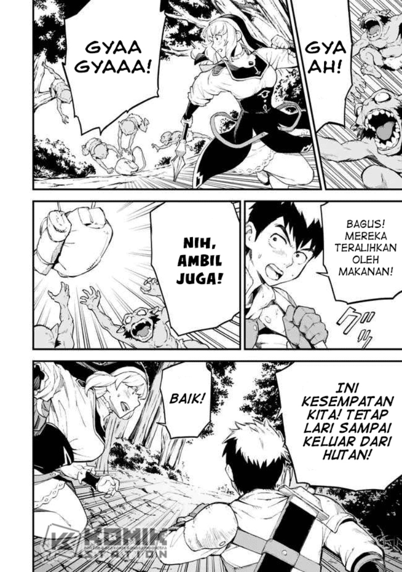 Halaman 40 dari Hazure Skill "Level Up" no Sei de Party wo Tsuihousareta Shounen wa, Level wo Agete Butsuri de Naguru Chapter 3