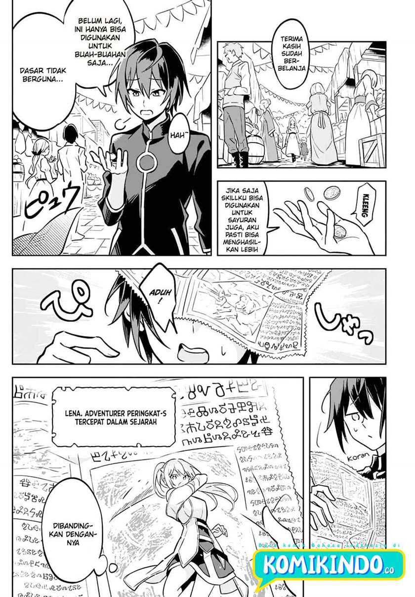 Halaman 2 dari Hazure Skill "Kinomi Master": Skill no Mi (Tabetara Shinu) o Mugen ni Taberareru You ni Natta Ken ni tsuite Chapter 1.2